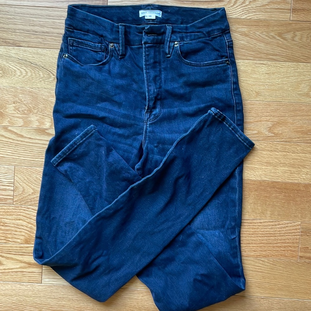 Good American Good Waist jeans size 6
